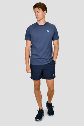 Men's Active T-Shirt - Greyed Indigo