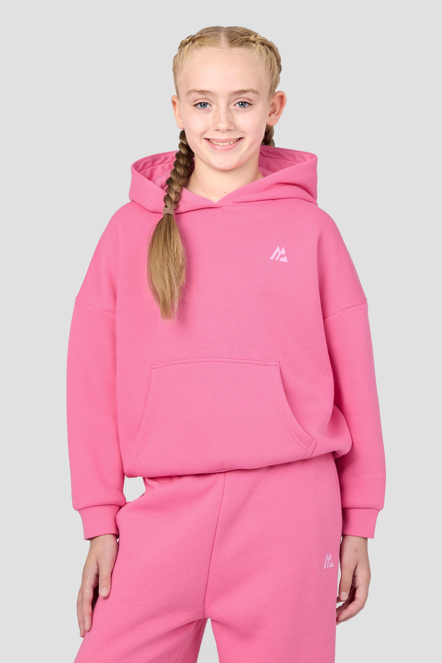 Girls Vibe Hood - Framboise