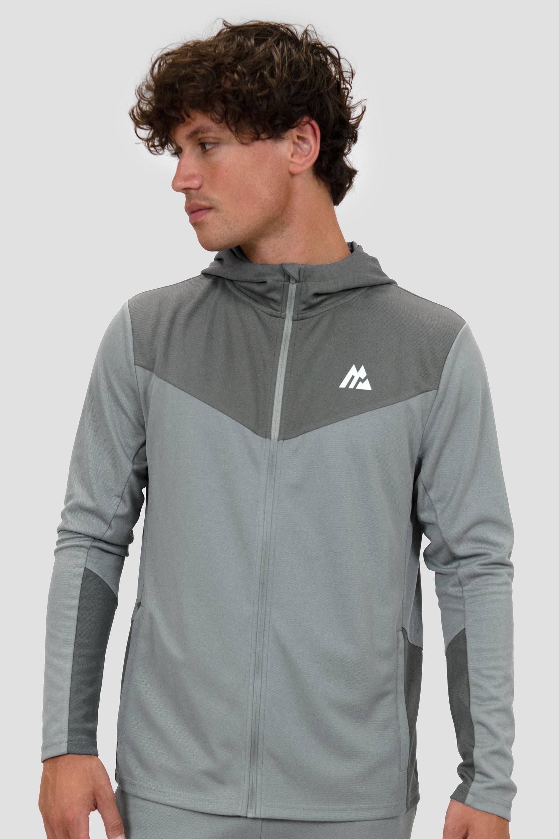 Men's Agility Tracksuit - Platinum Grey/Cement Grey