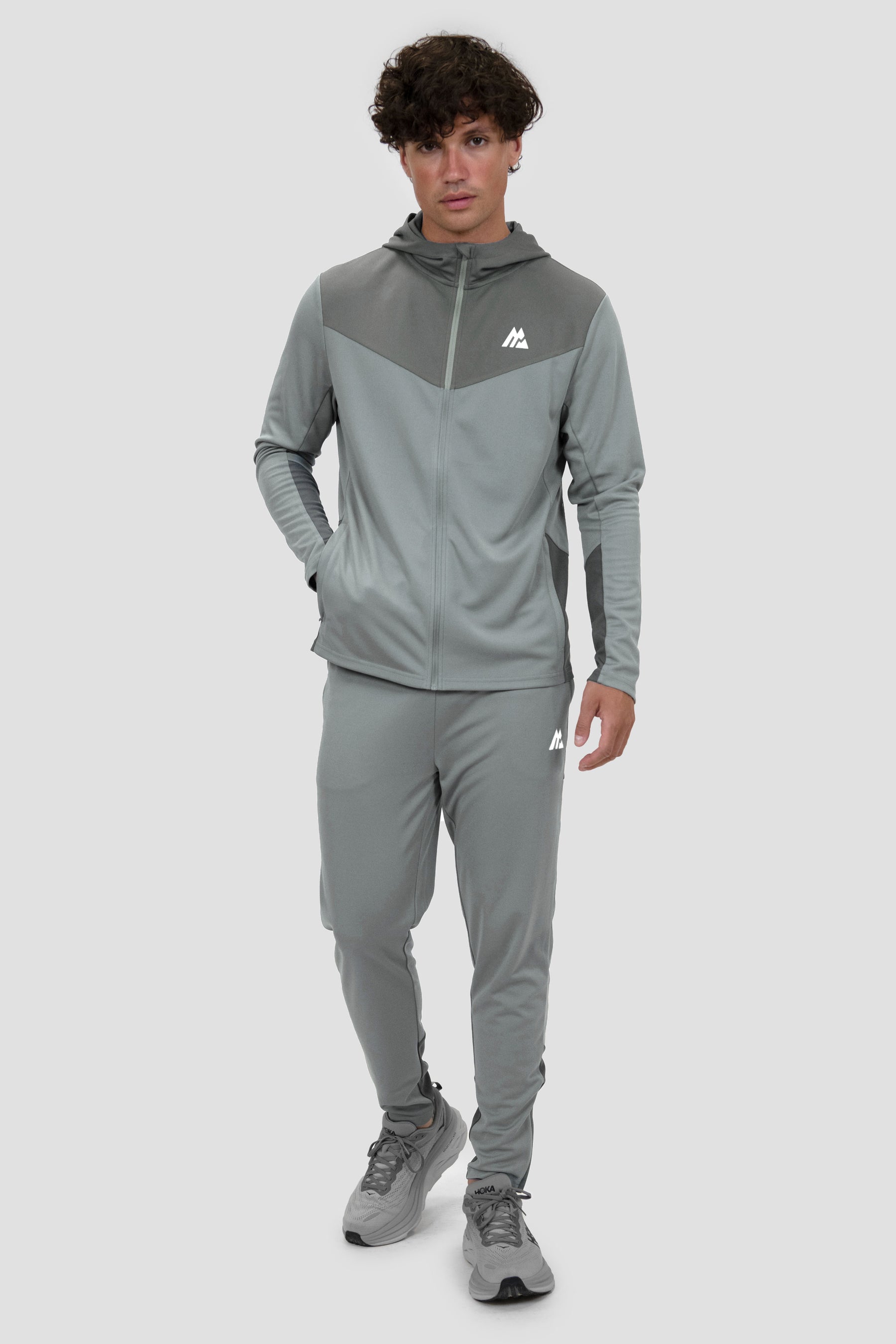 Men's Agility Tracksuit - Platinum Grey/Cement Grey