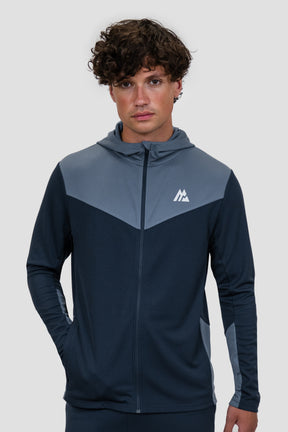 Men's Agility Tracksuit - Greyed Indigo/Midnight Blue