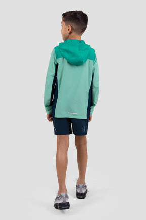 Boys Speed 2.0 Windbreaker - Aruba/Fluorite/Midnight Blue