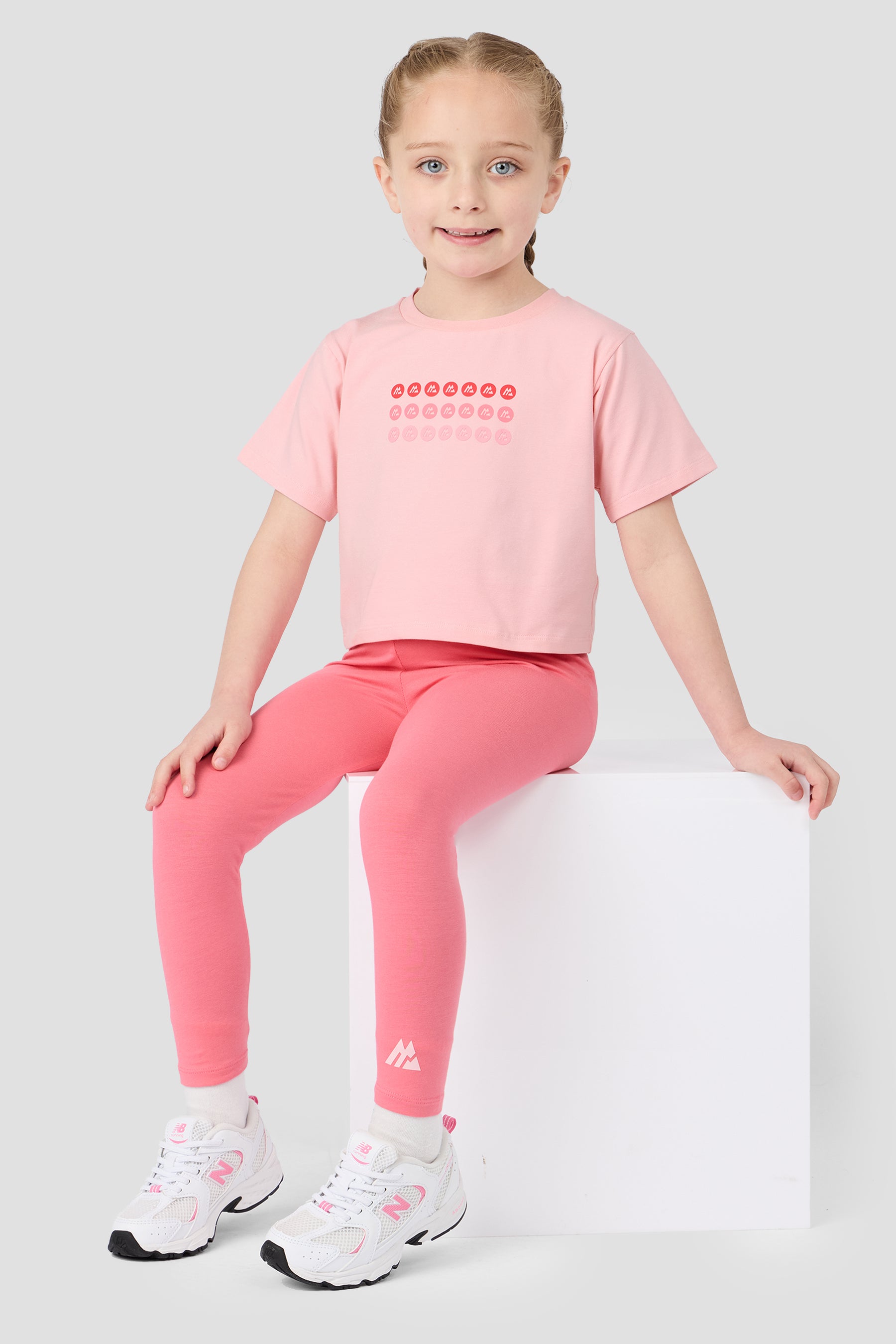 Infant Girls Spark T-Shirt/Legging - Ballet/Powder Pink
