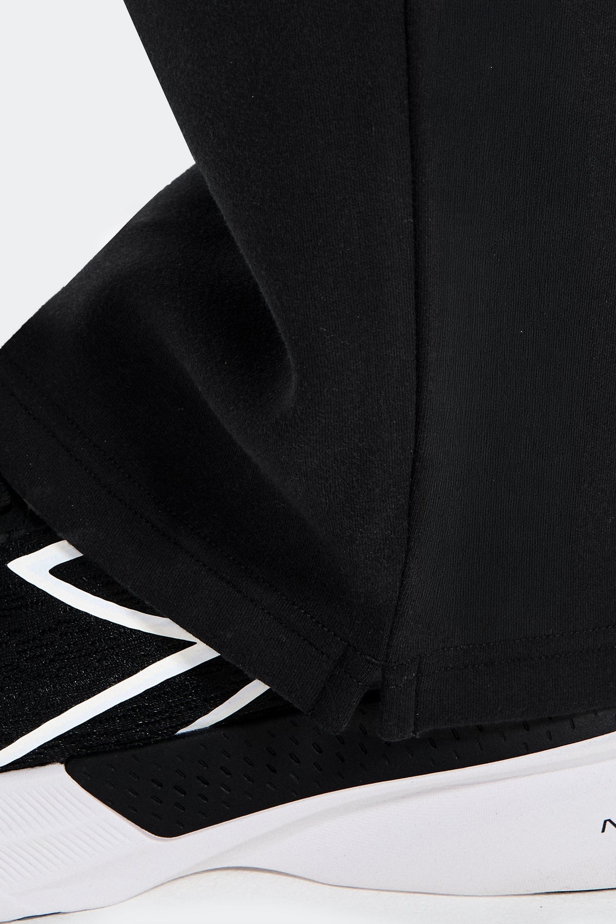 Alpex Wide Leg Jogger - Black — Wide-leg fit.