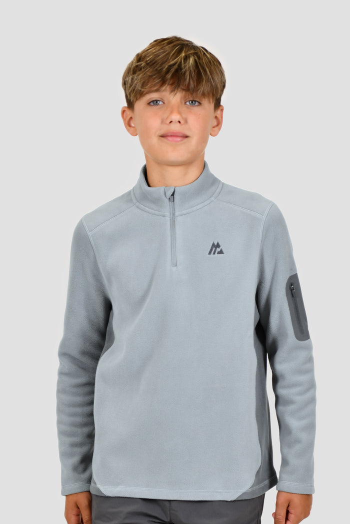 Boys half zip jacket best sale