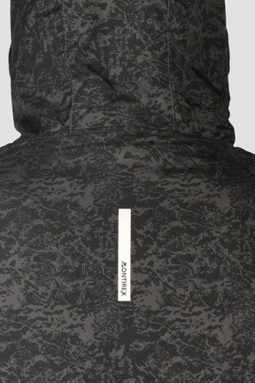 Men's Alto Printed Jacket - Jet Grey/Black