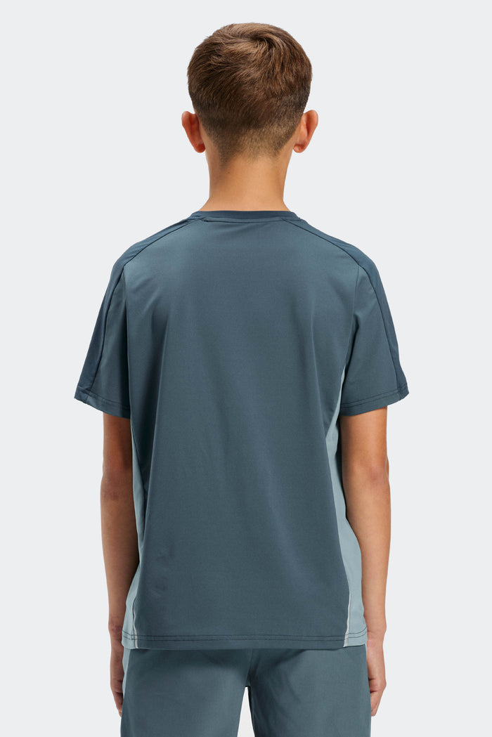 Boys Altrus T-Shirt - Thunder Blue/Stone Blue/Pebble Blue