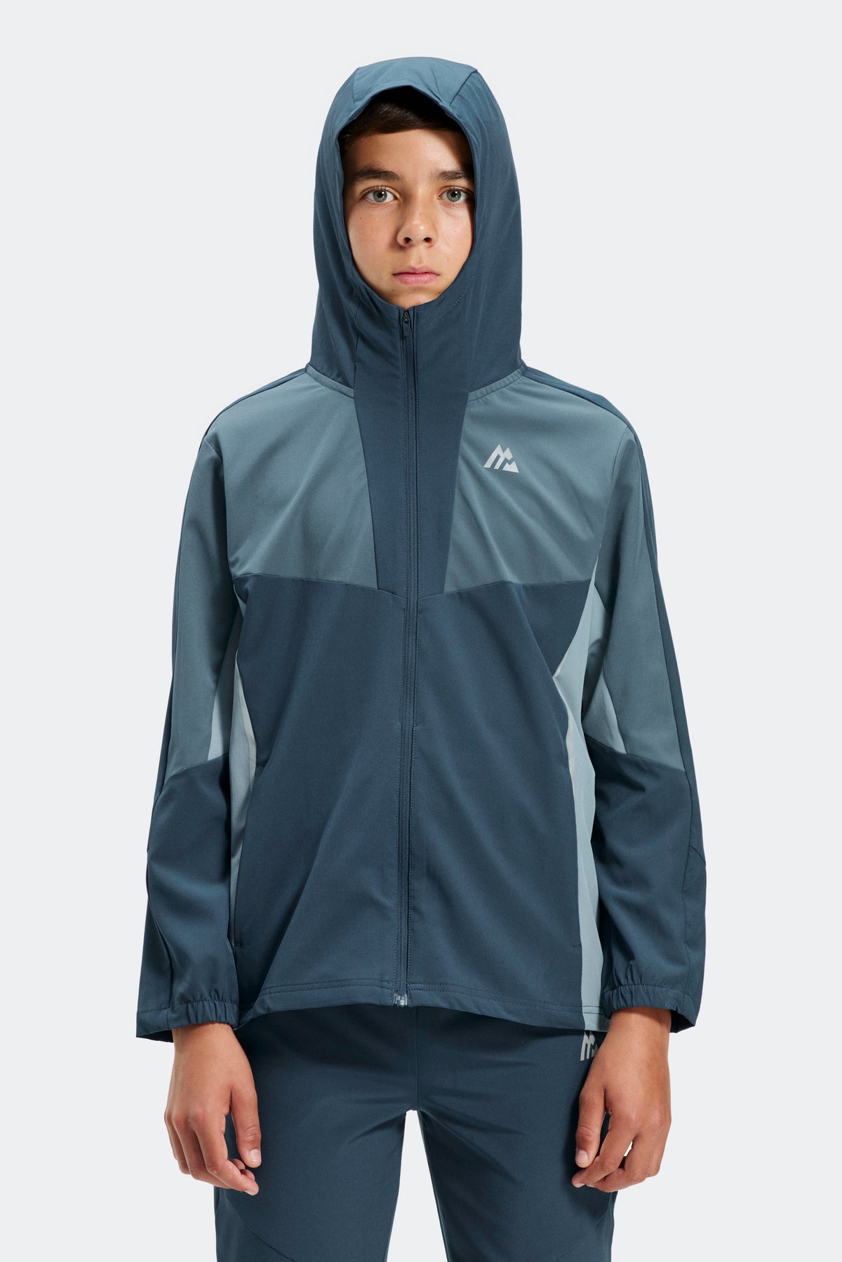 Boys Altrus Jacket - Thunder Blue/Stone Blue/Pebble Blue