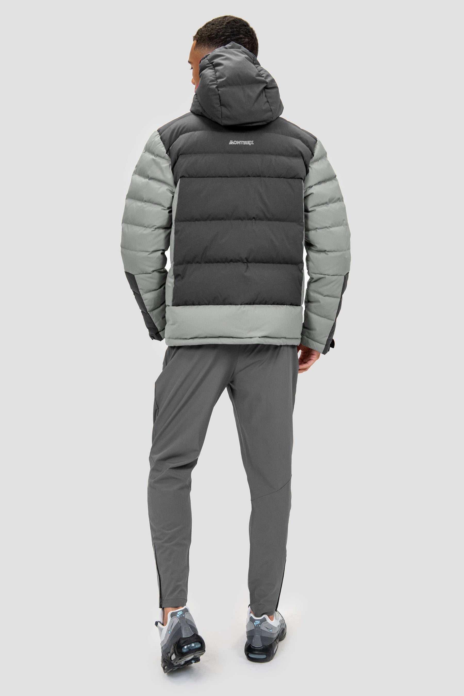 Men's Amble Down Jacket - Jet Grey/Platinum Grey