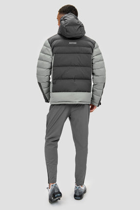 Men's Amble Down Jacket - Jet Grey/Platinum Grey