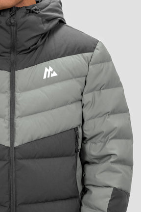 Men's Amble Down Jacket - Jet Grey/Platinum Grey