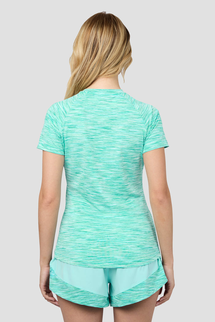 Women's Trail T-Shirt - Turquoise Multi 