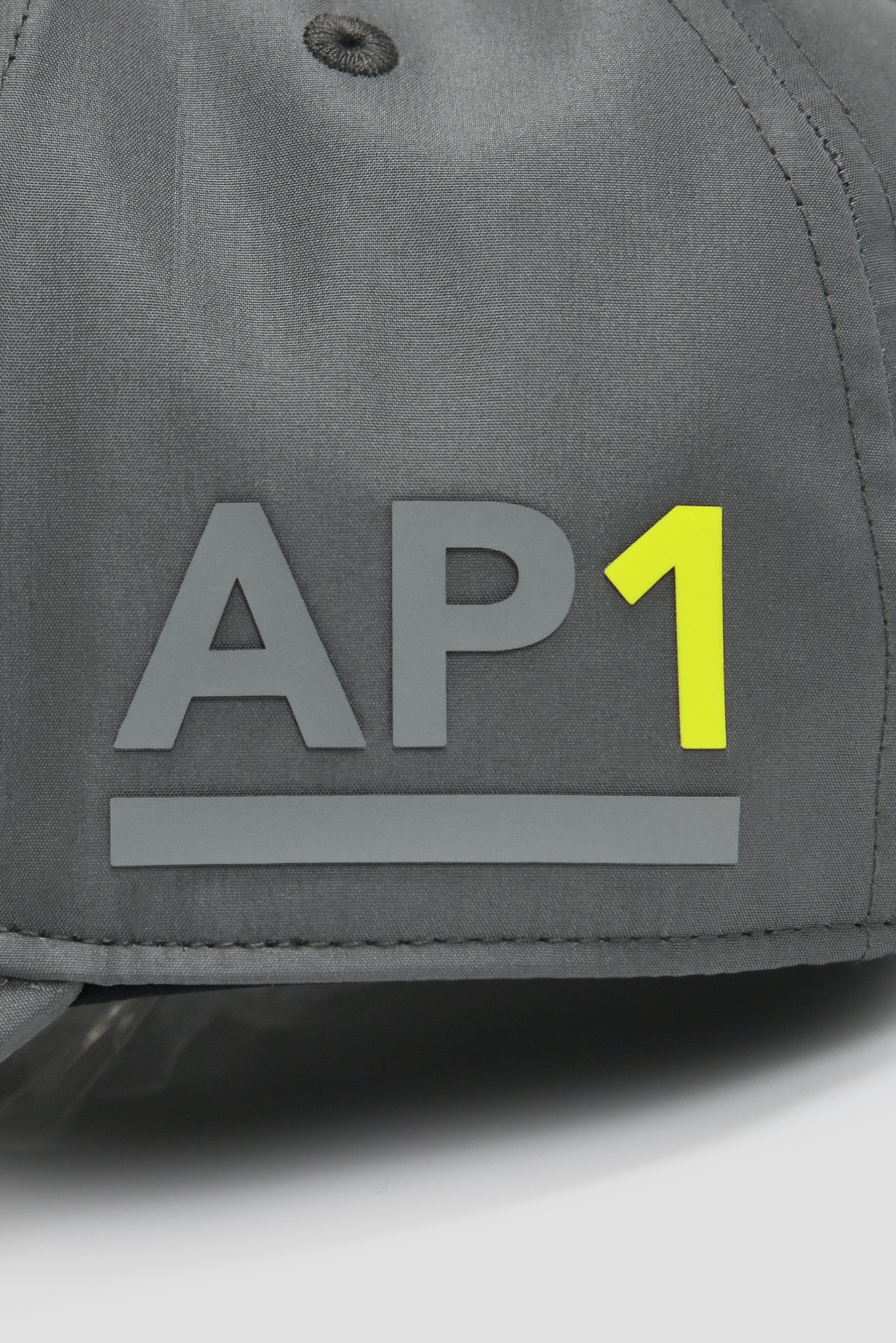 AP1 Tech Cap - Cement Grey/Platinum Grey/Electric Lime