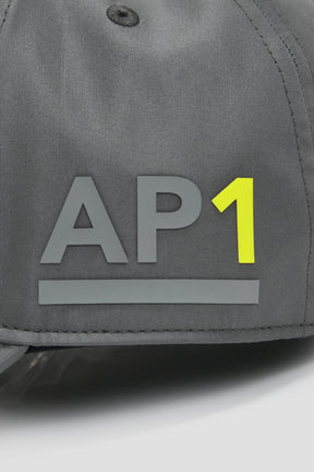 AP1 Tech Cap - Cement Grey/Platinum Grey/Electric Lime