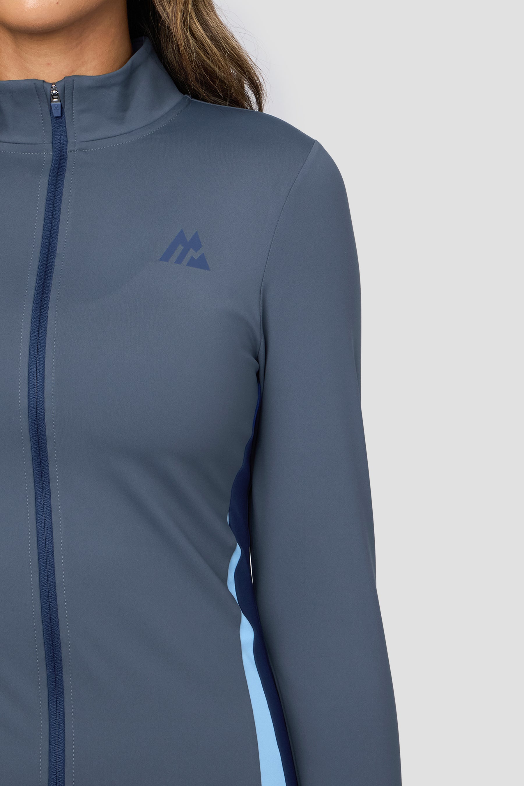 STRIDE FULL ZIP - VINTAGE INDIGO/GLACIER LAKE/ESTATE BLUE