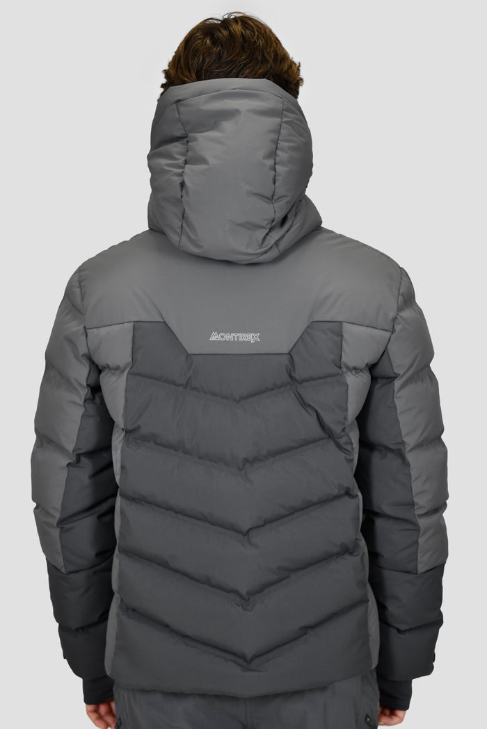 Arcs Down Jacket - Cement Grey/Jet Grey