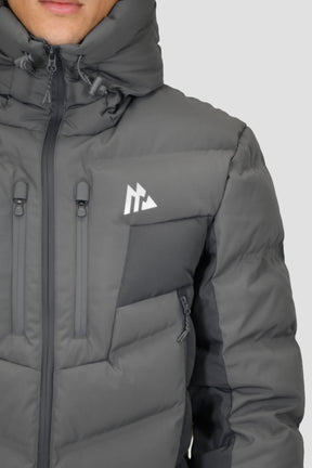 Arcs Down Jacket - Cement Grey/Jet Grey