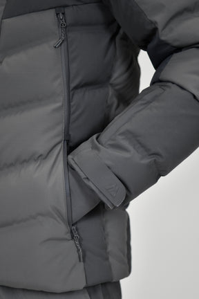 Arcs Down Jacket - Cement Grey/Jet Grey