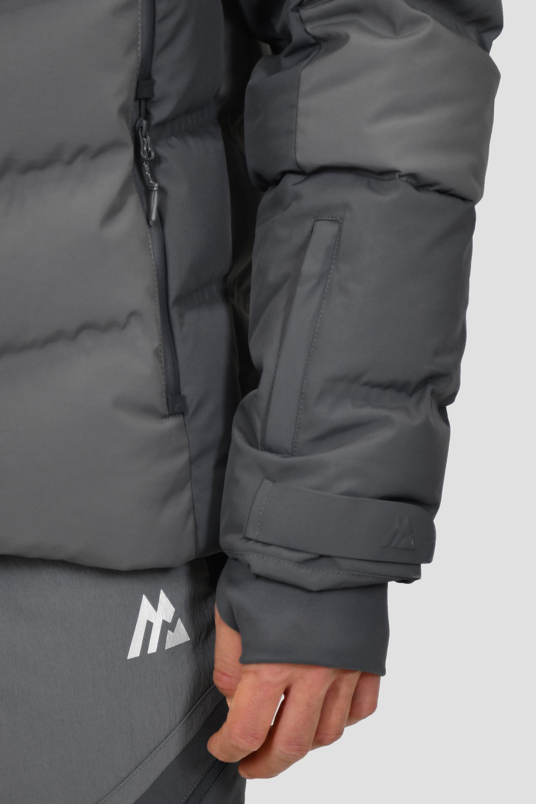 Arcs Down Jacket - Cement Grey/Jet Grey