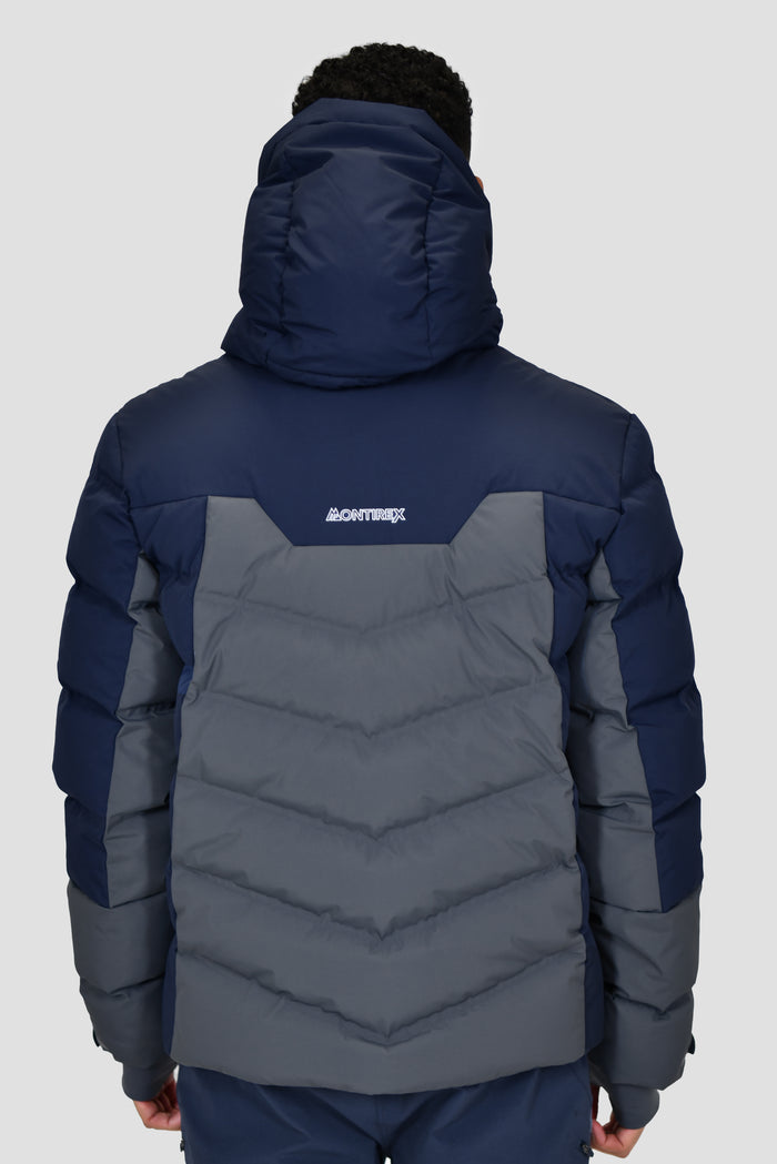 Arcs Down Jacket - Midnight Blue/Slate Grey