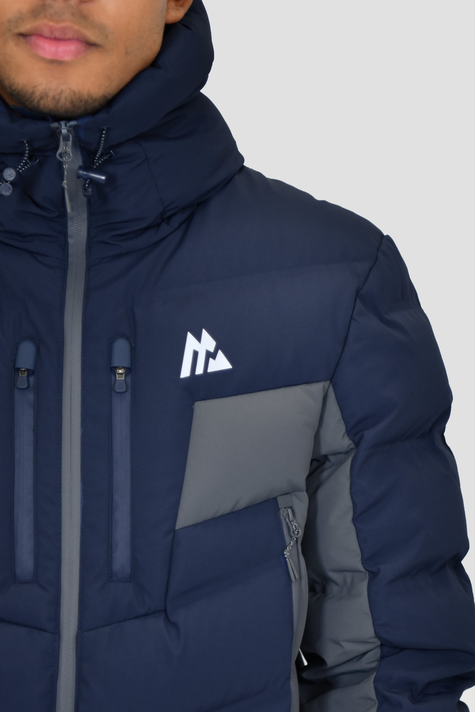 Arcs Down Jacket - Midnight Blue/Slate Grey