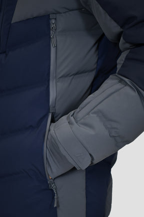 Arcs Down Jacket - Midnight Blue/Slate Grey