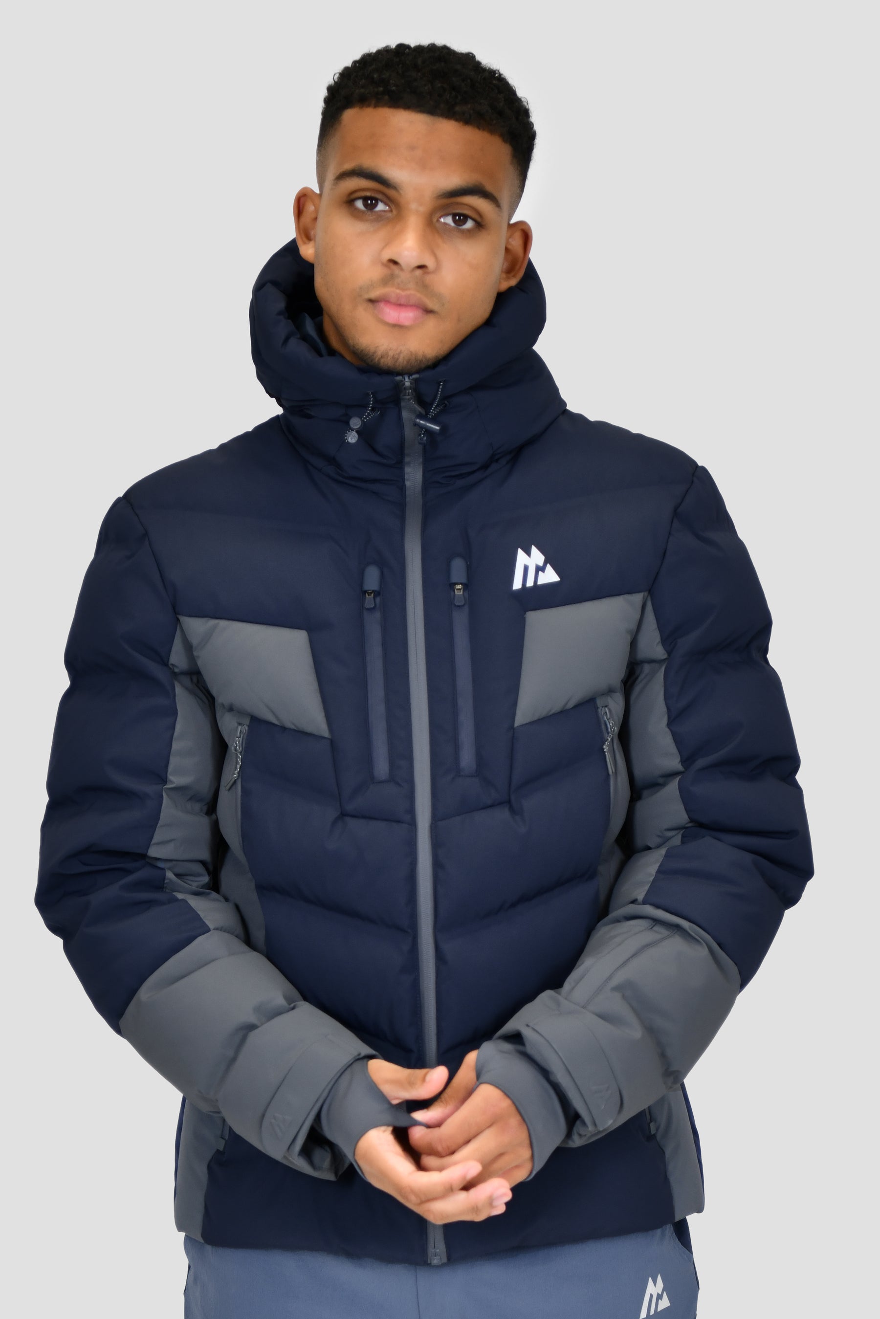 Arcs Down Jacket - Midnight Blue/Slate Grey