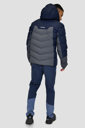 Arcs Down Jacket - Midnight Blue/Slate Grey