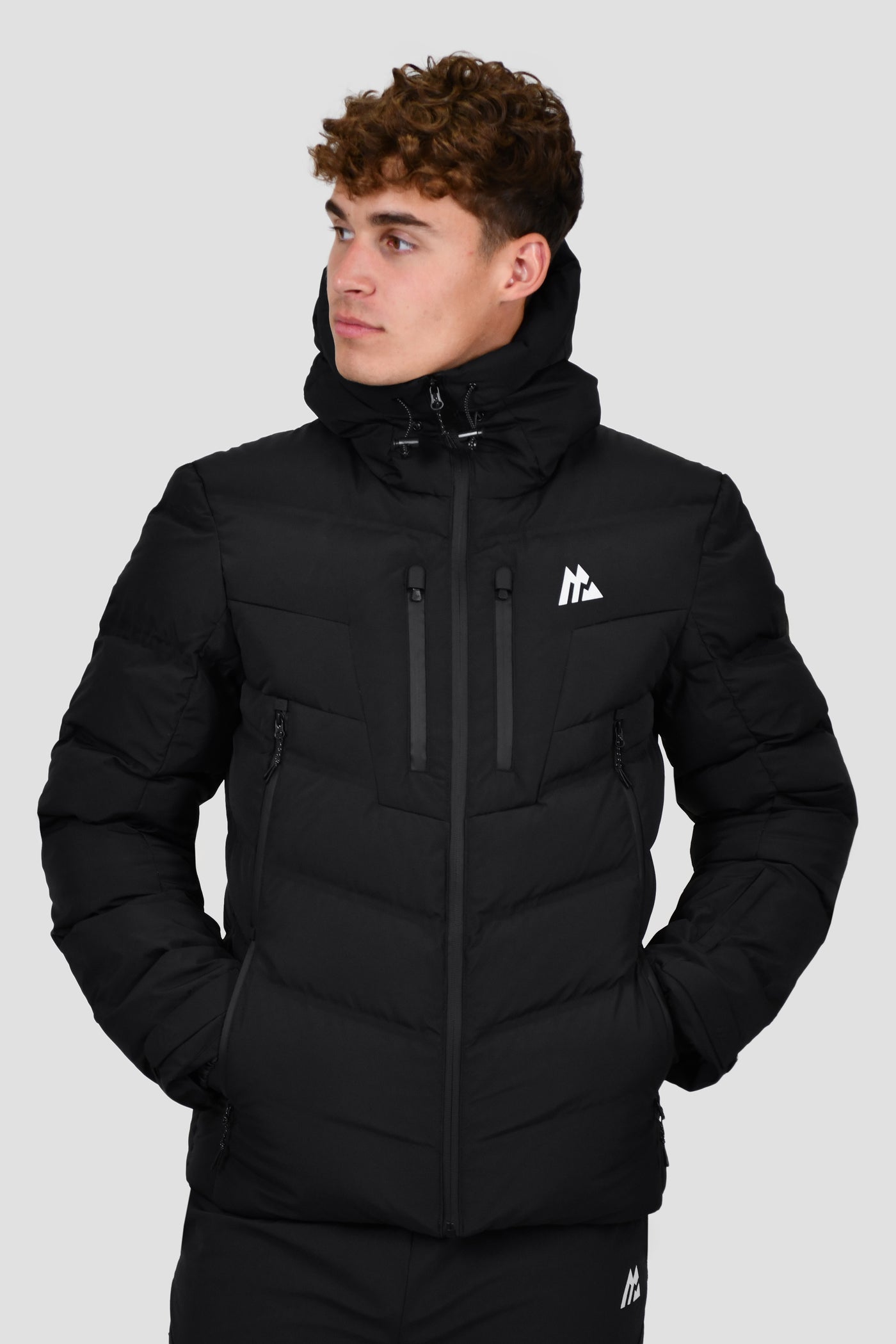 Men's Arcs Down Jacket - Black