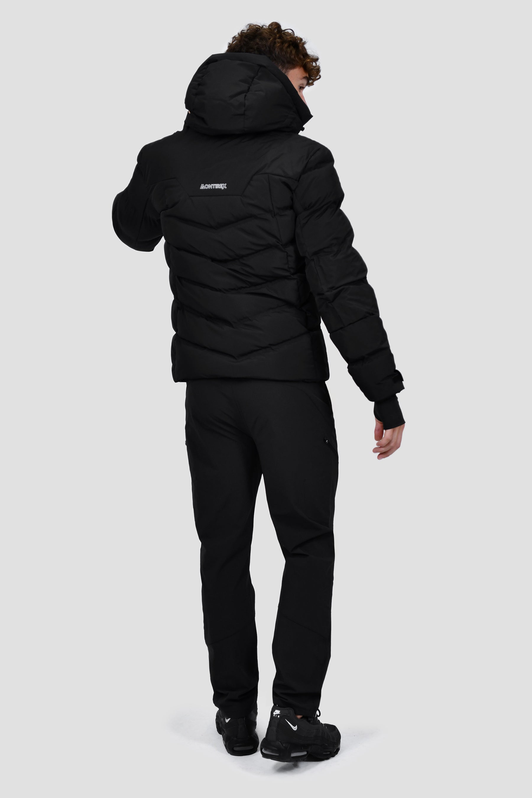 Men's Arcs Down Jacket - Black