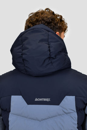 Men's Arcs Down Jacket - Midnight Blue/Deep Blue