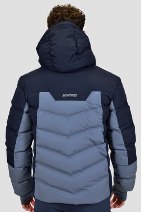 Men's Arcs Down Jacket - Midnight Blue/Deep Blue