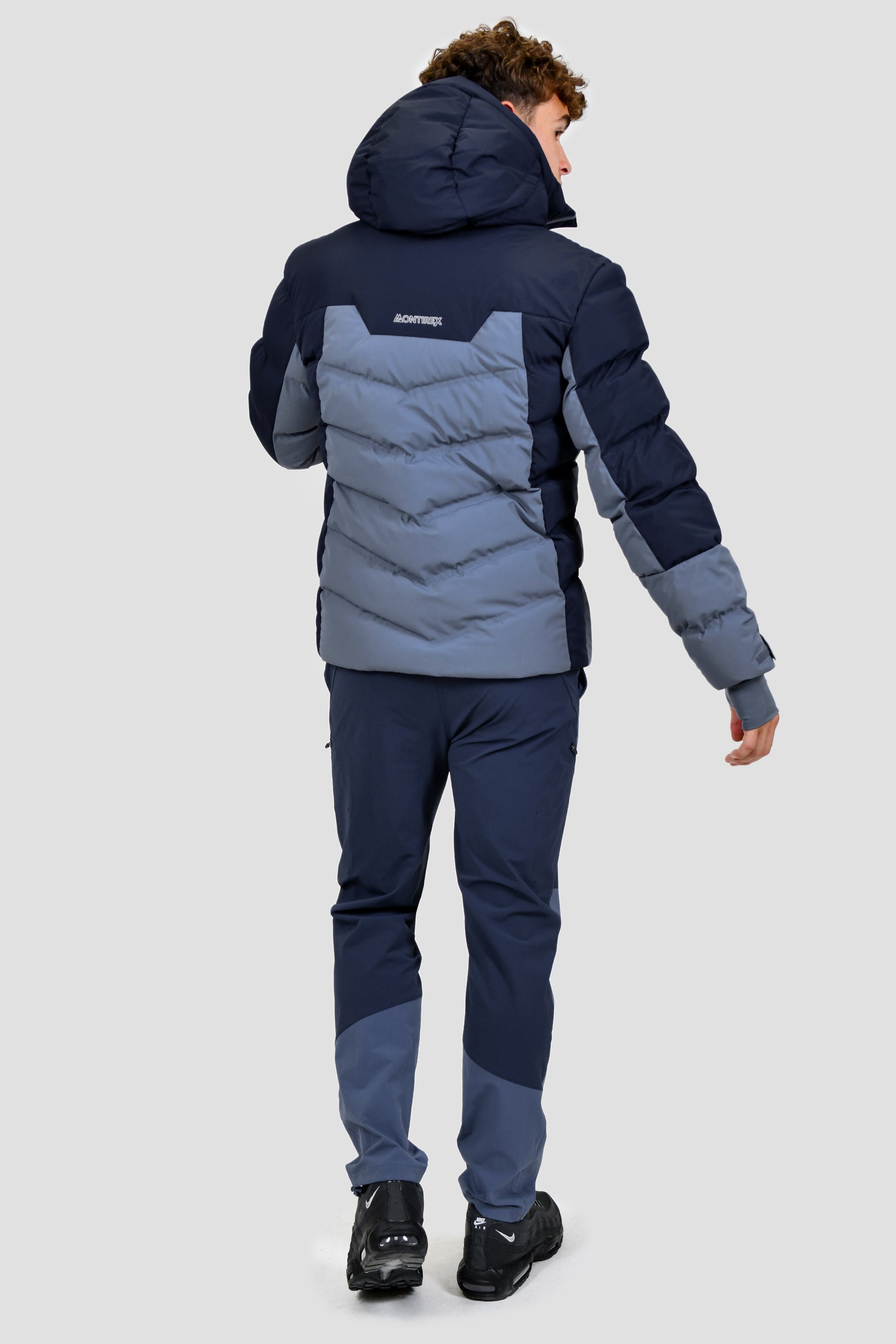 Men's Arcs Down Jacket - Midnight Blue/Deep Blue