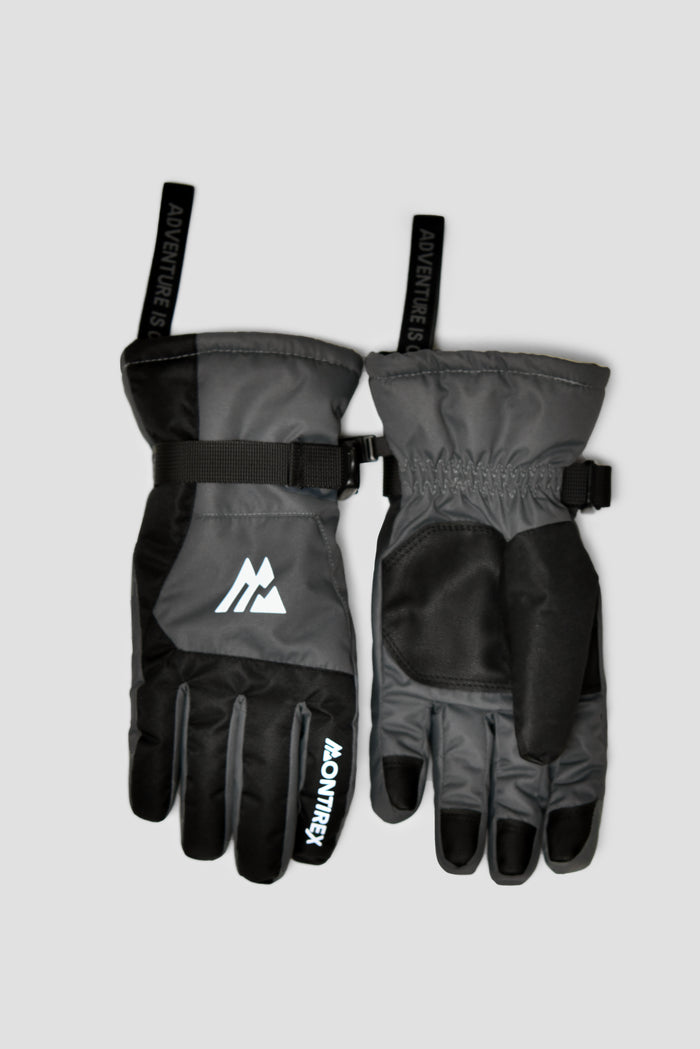 Arcs Ski Glove - Black/Asphalt