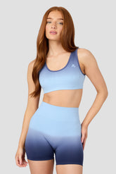 Arise Seamless Bra - Greyed Indigo/Blissful Blue