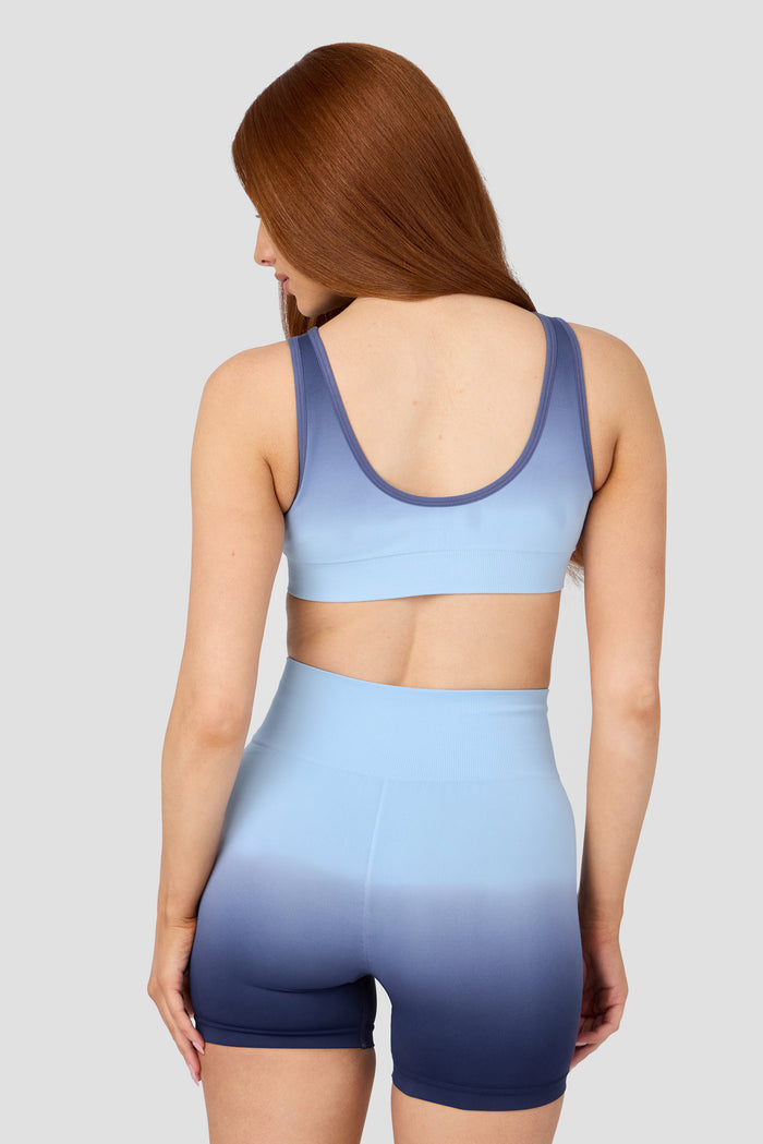 Arise Seamless Bra - Greyed Indigo/Blissful Blue