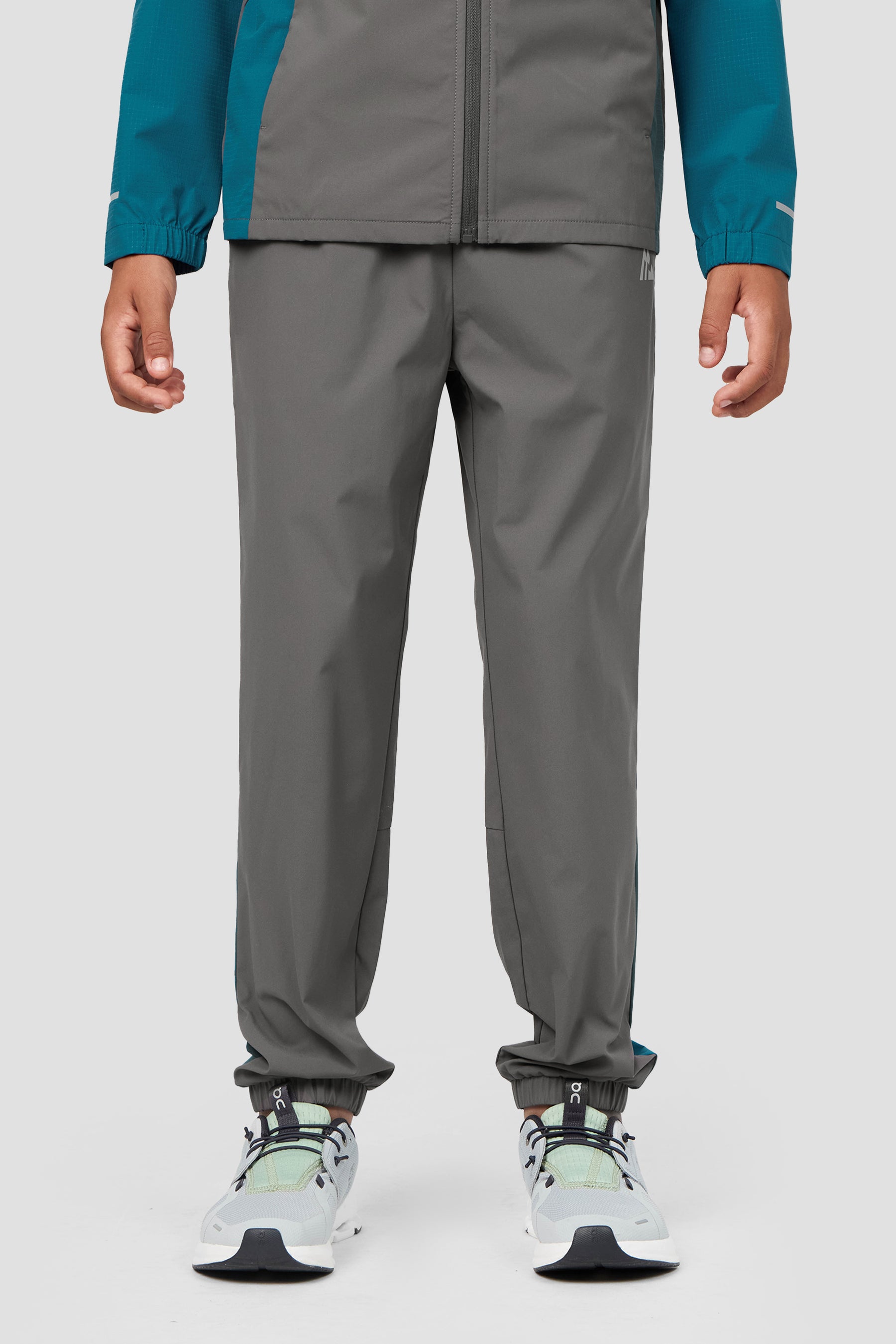 Boys Trek Tech Pant - Cement Grey/Duck Blue