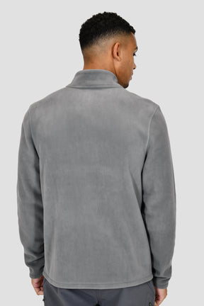 Ascent Polar Fleece 1/4 Zip - Cement Grey/Platinum Grey