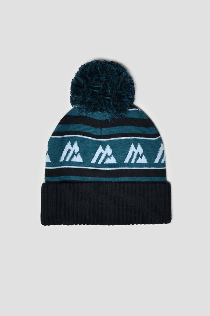 Ascent Pom Beanie - Acropora/Space Blue/Baby Blue