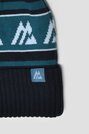 Ascent Pom Beanie - Acropora/Space Blue/Baby Blue