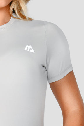 Adapt Running T-Shirt - Light Smoke Grey