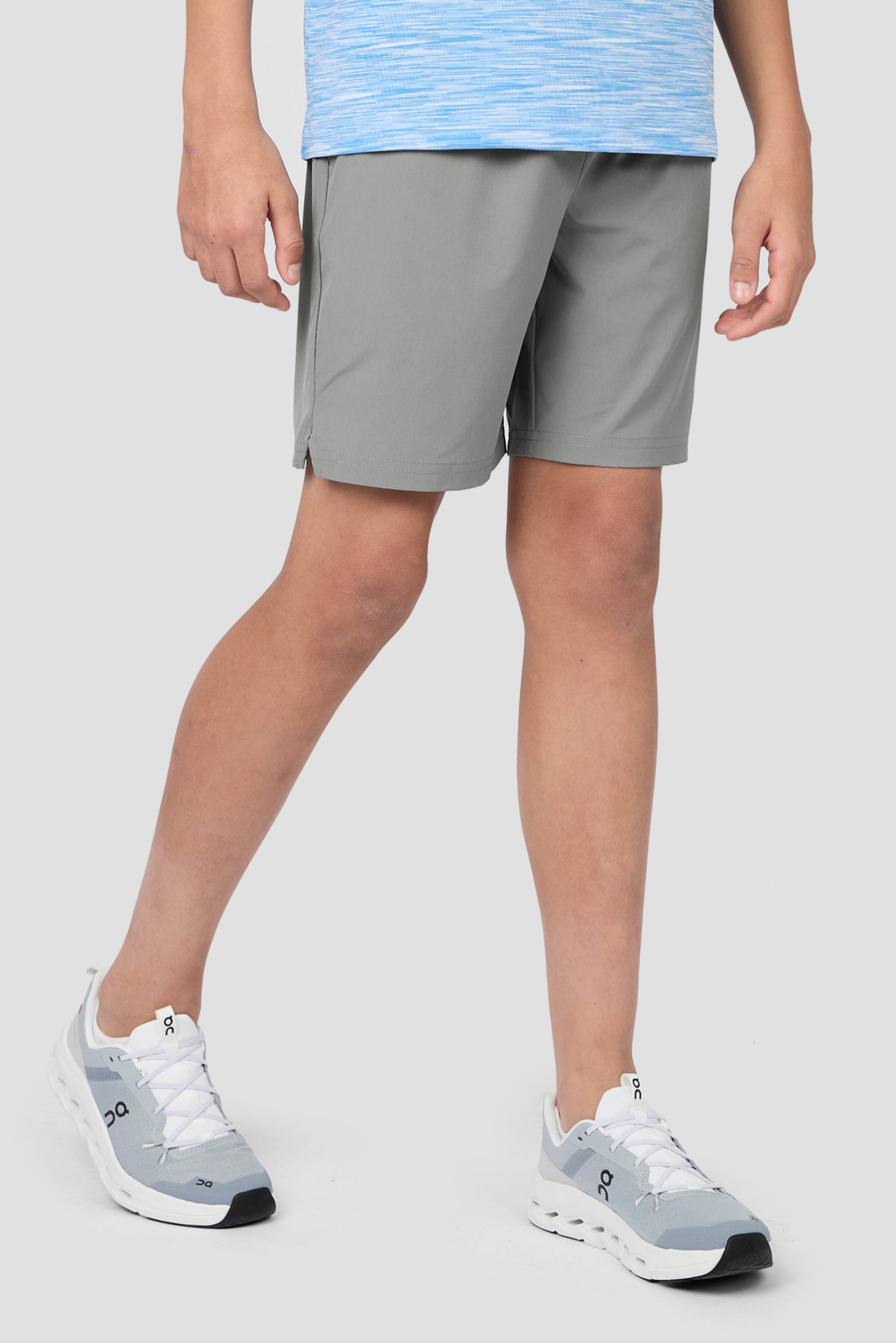 Boys Trail 2.0 Short - Grey/Blue/White