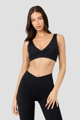 Powder Cami Bra - Black 