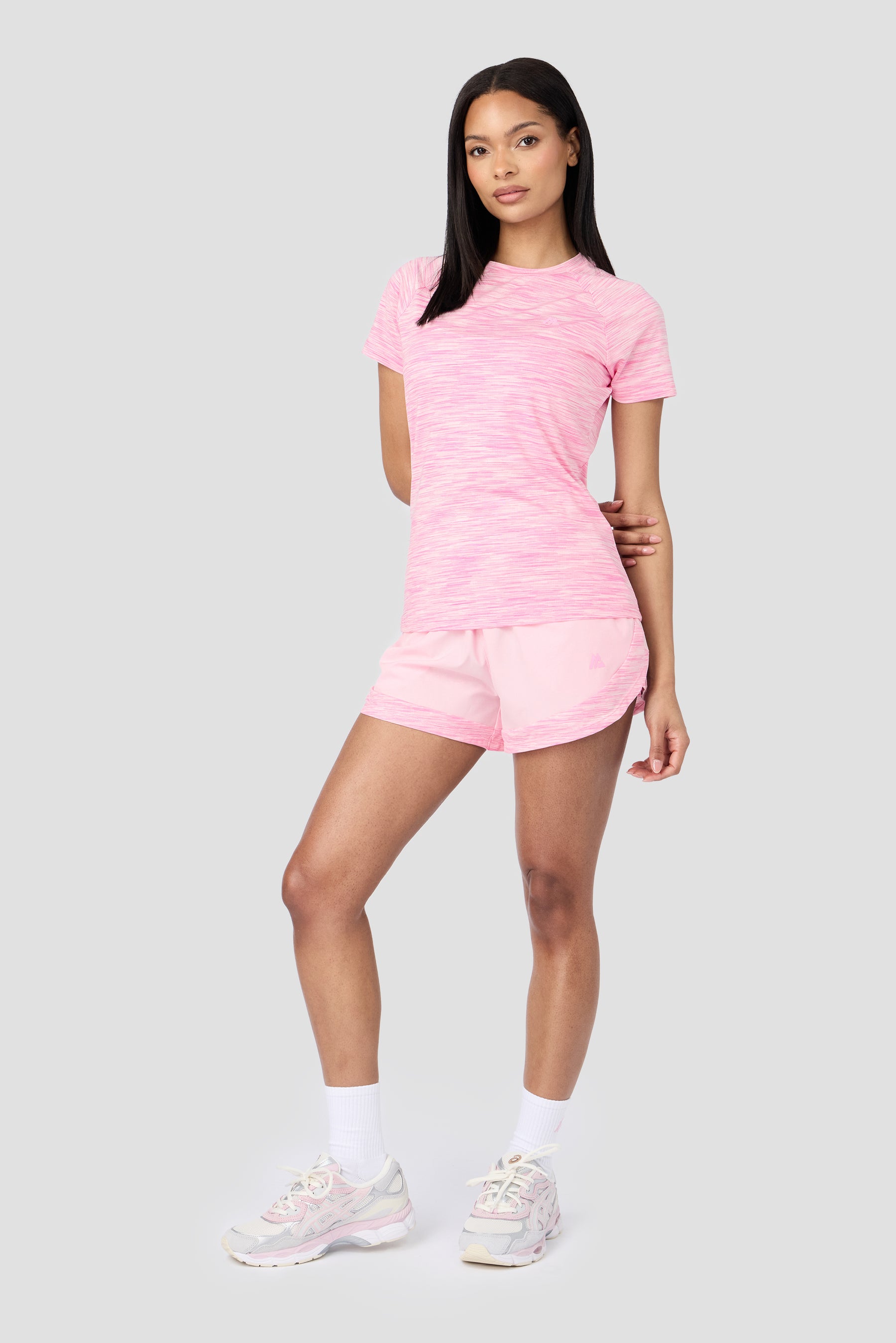 Women's Trail Short - Soft Pink Multi