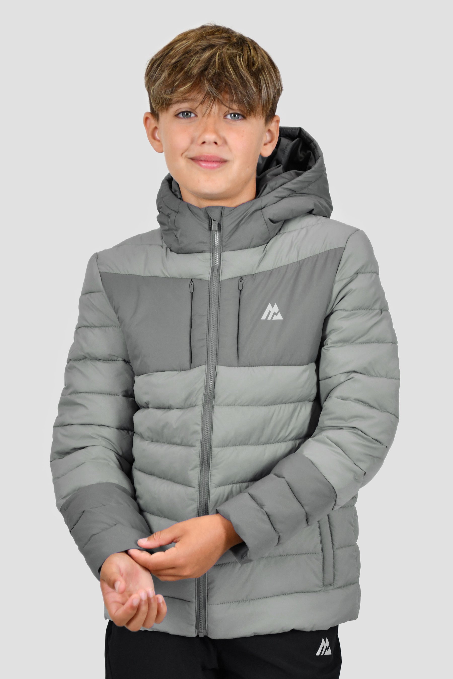 Junior Alps Jacket - Platinum Grey/Cement Grey