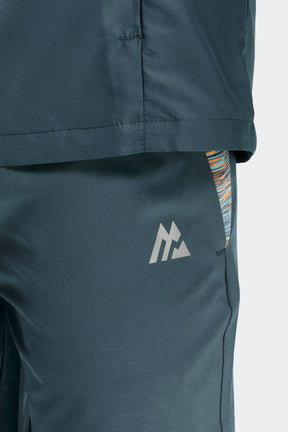 Boys Trail Pant - Blue Multi/Orange