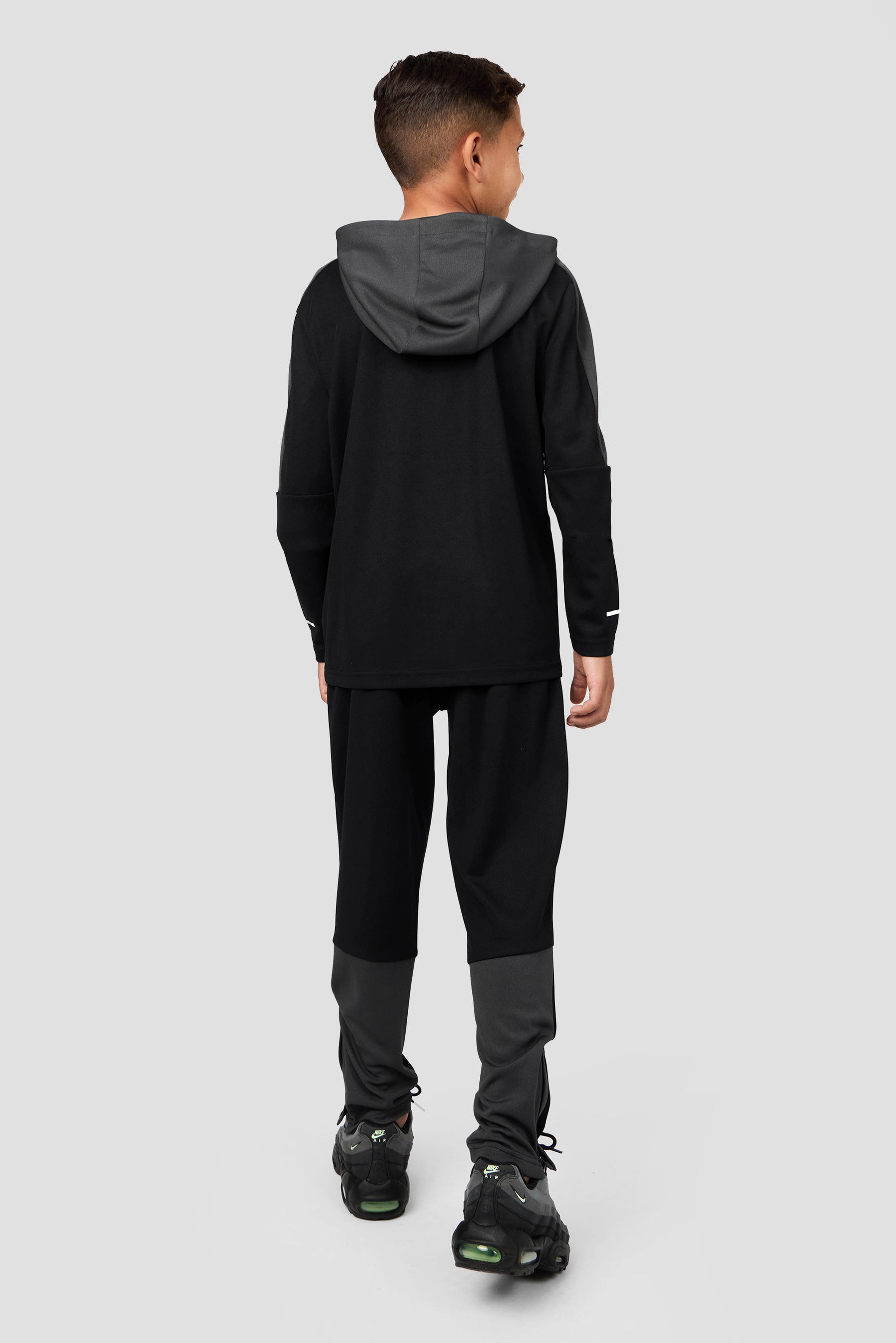 Boys Pace 2.0 Tracksuit - Black/Asphalt