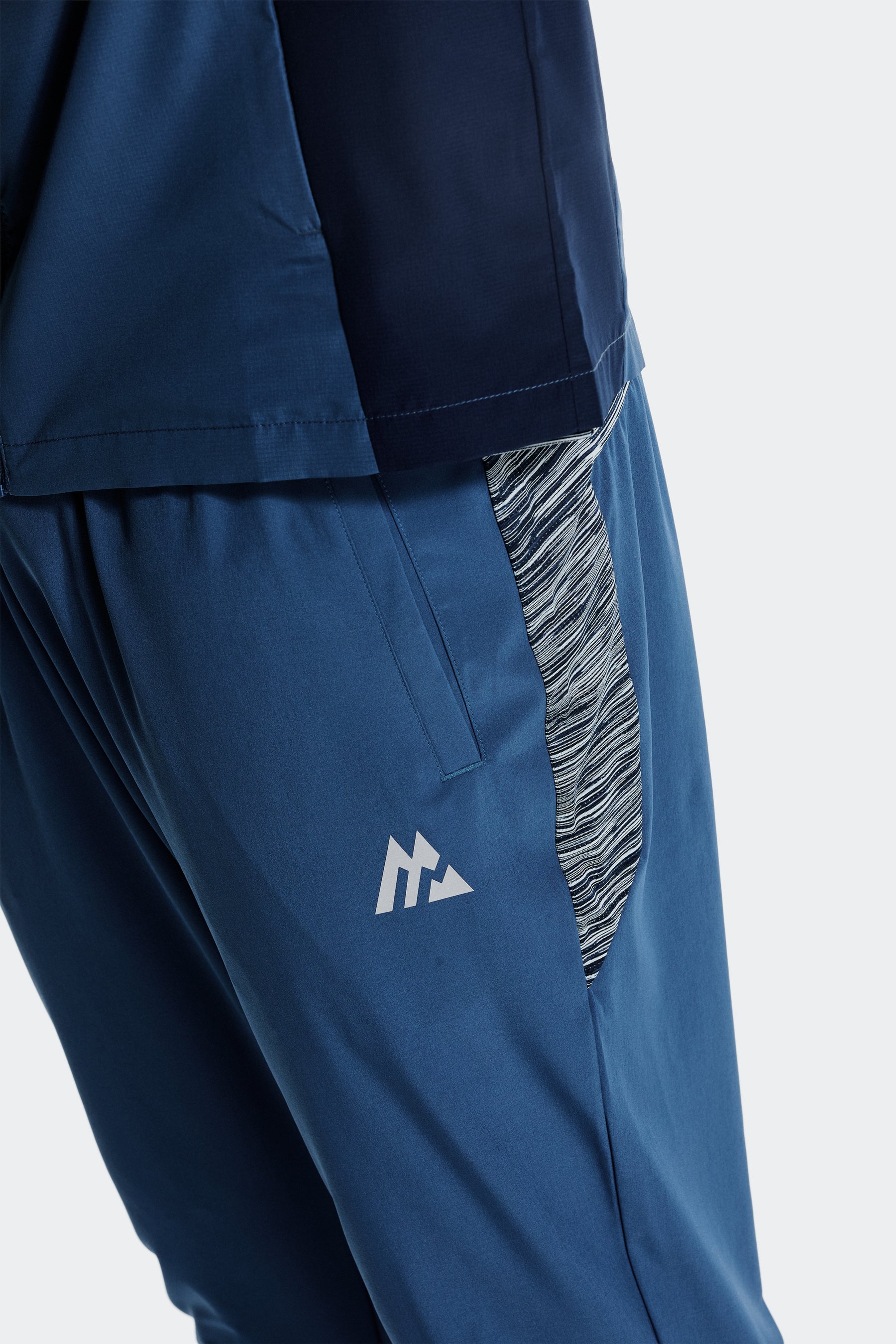 Trail Panel Running Pant - Naval/Midnight Blue/Summer Mist