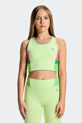 Girls Lumina Sports Bra - Iced Matcha/Pistachio/Clover/Magenta