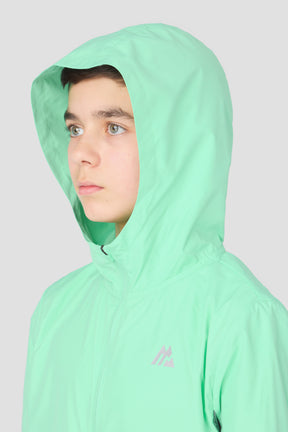 Boys Spectra Windbreaker - Duck Egg/Slate Grey/Platinum Grey